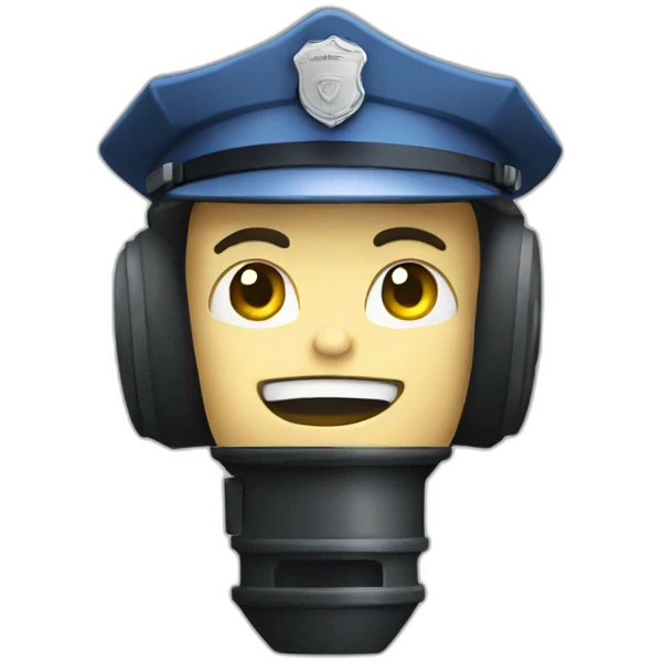police siren emoji
