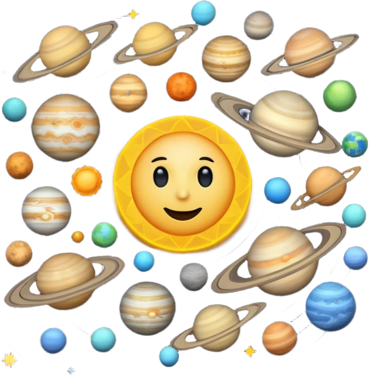  solar system emoji