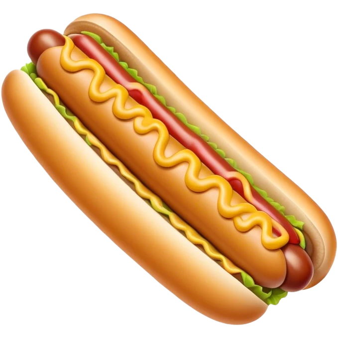 one hotdog emoji