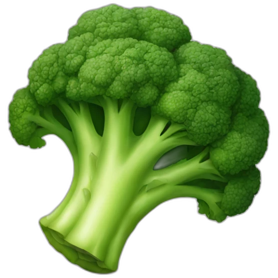 Broccoli chomp emoji