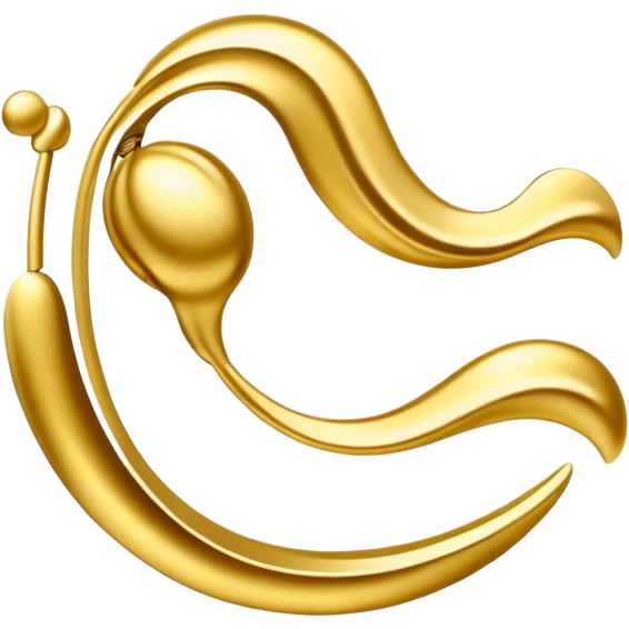 digital signature in gold ink emoji