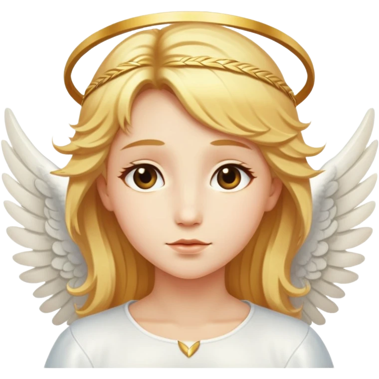 Angel heart emoji