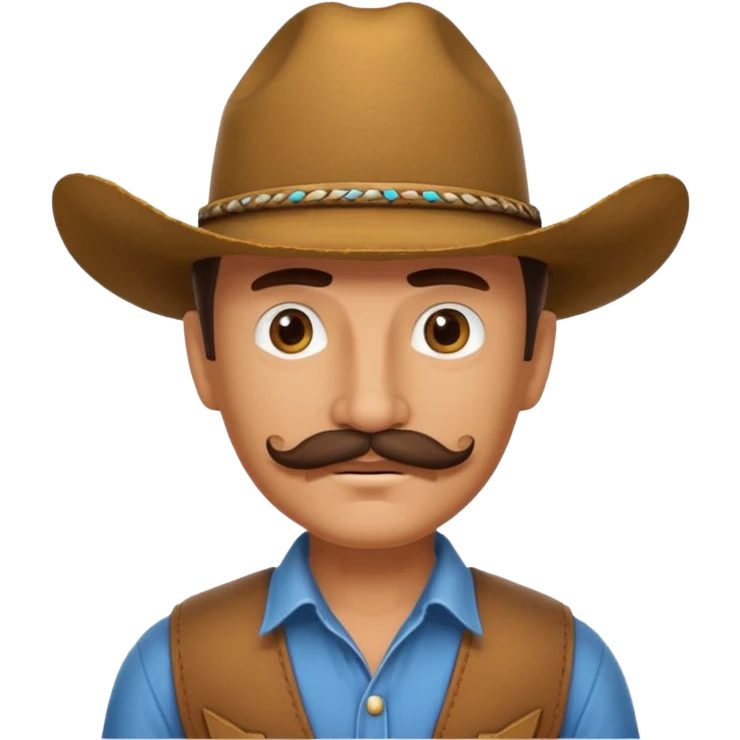 Señor with cowboy hat emoji