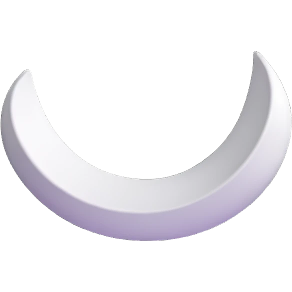elegant curved white X emoji