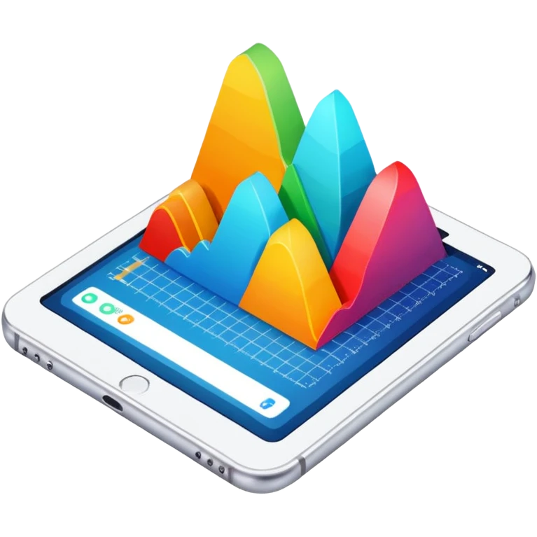 diagram with data chart emoji