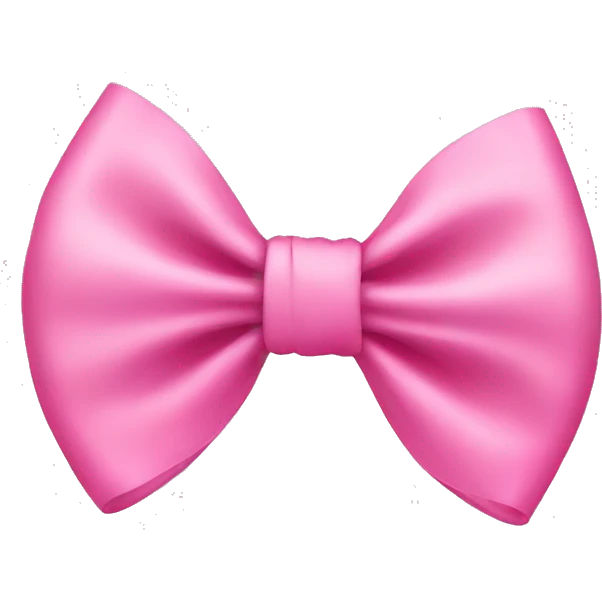 pink bow emoji