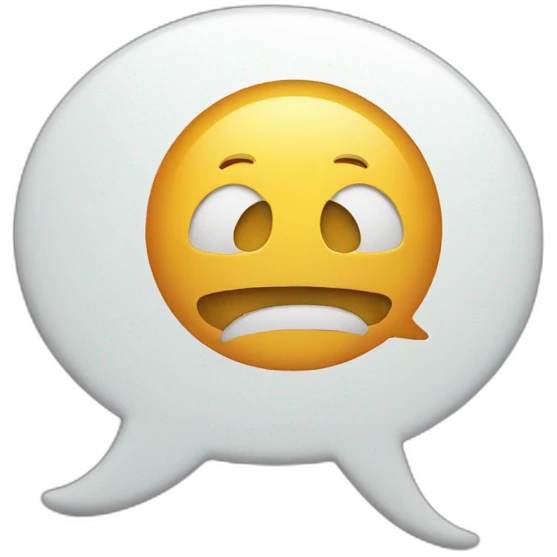 speech balloon emoji
