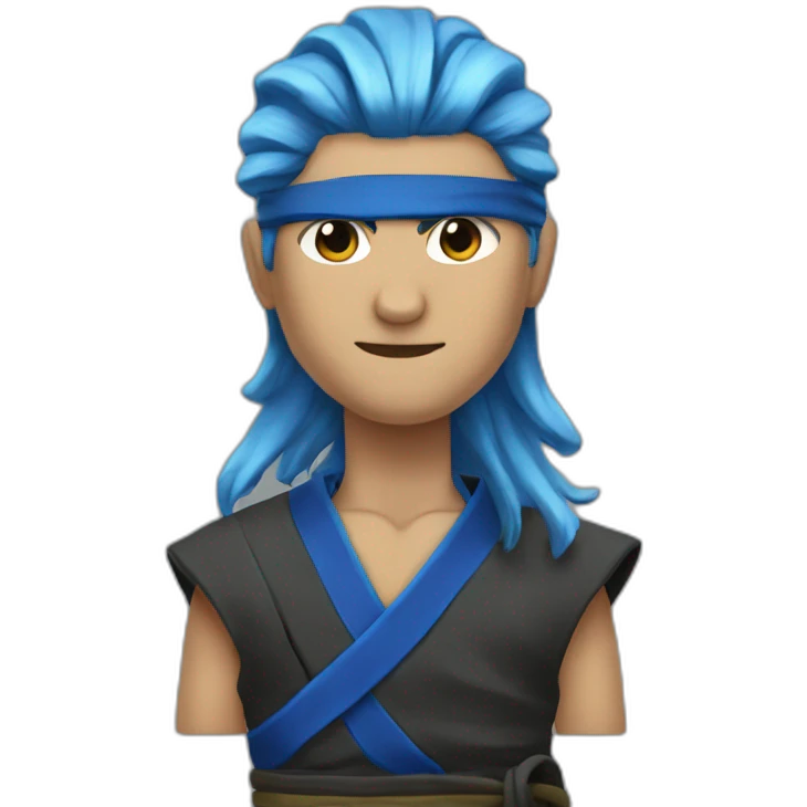 ninja blevins blue hair emoji