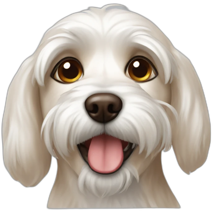 Hund malteser emoji