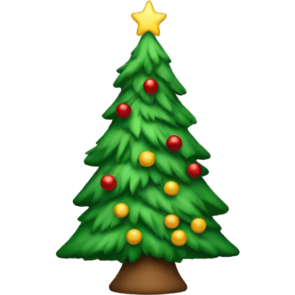 Boy Christmas tree  emoji