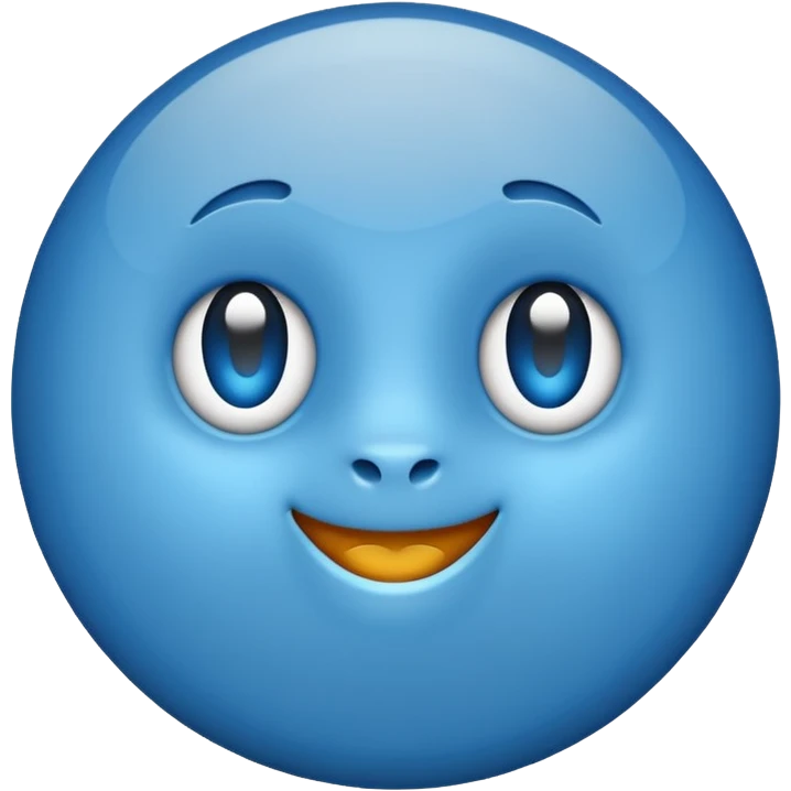 Blue tick  emoji