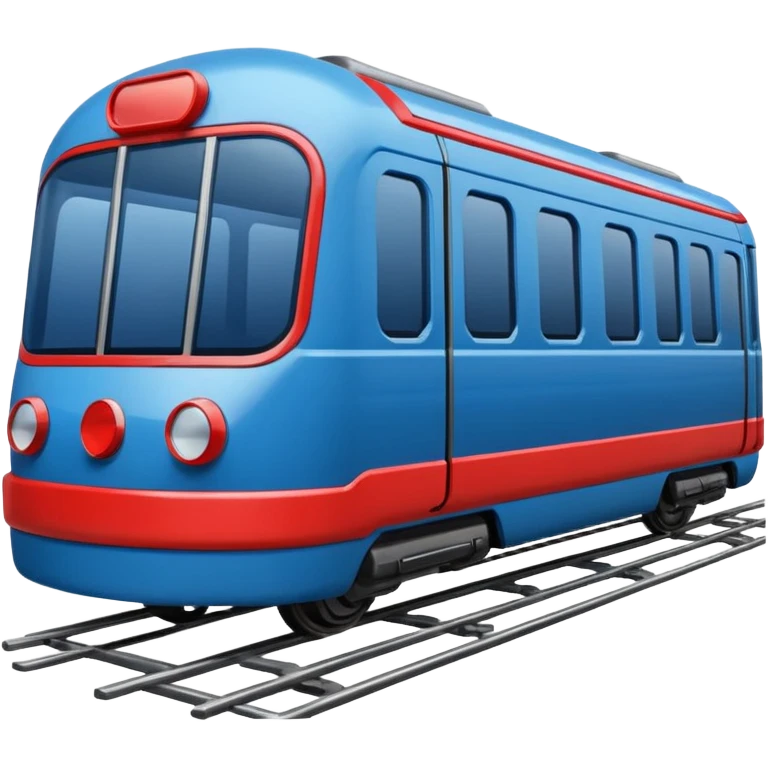 Moscow metro car from the outside emoji