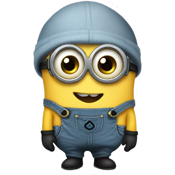 A baby minion emoji