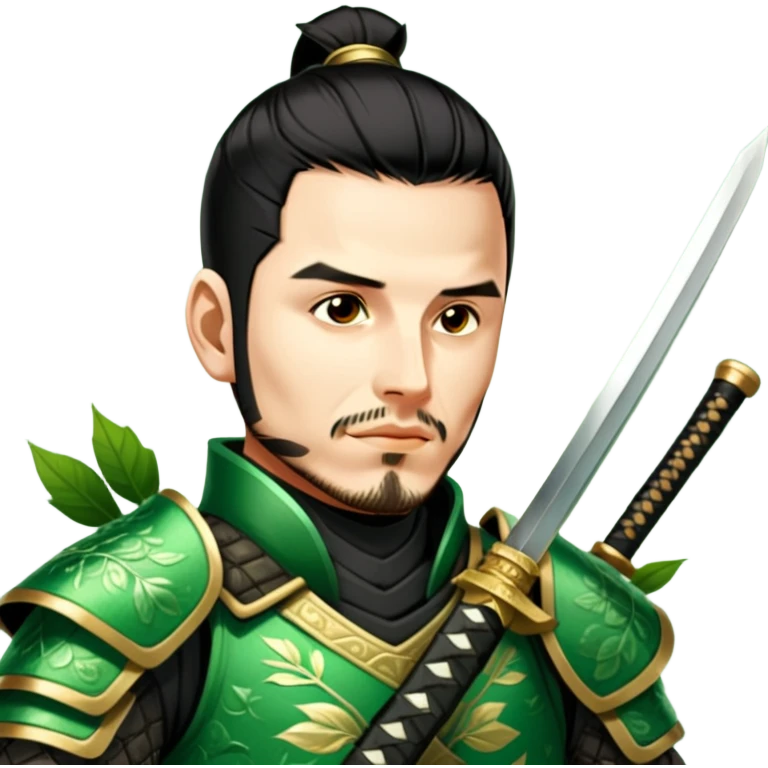 Emerald Samurai emoji