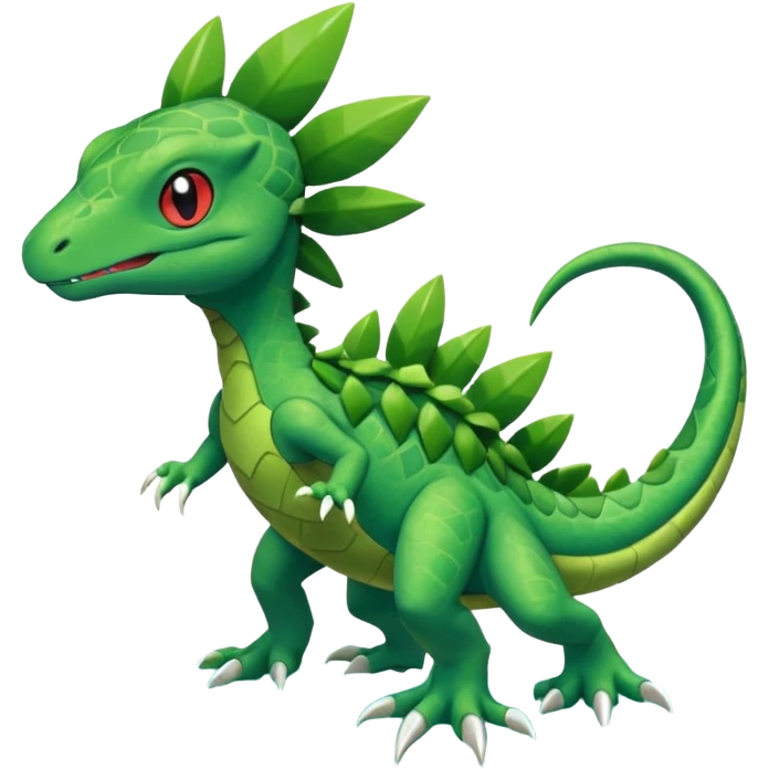 Sceptile-Inteleon-Pokémon-Fakémon-creature emoji