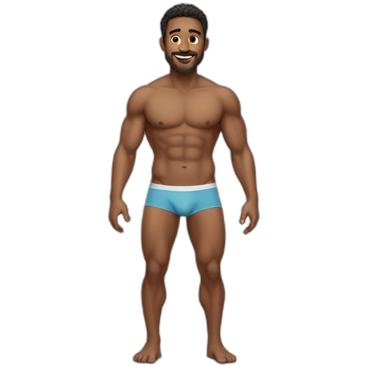 guy in underwear emoji