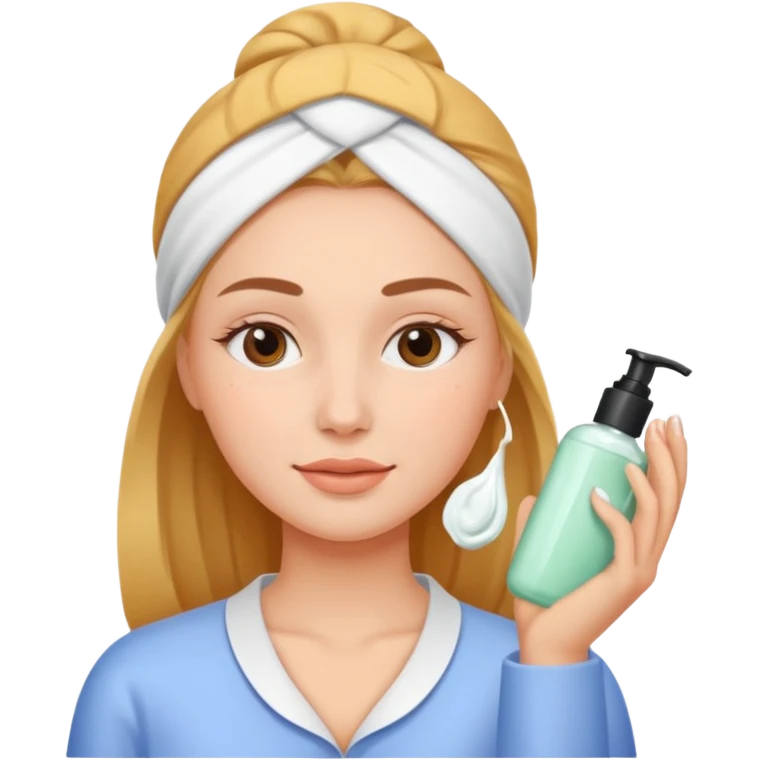 Clean girl/skincare emoji