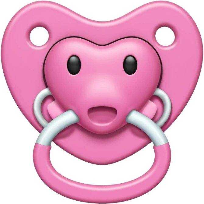 a pacifier emoji