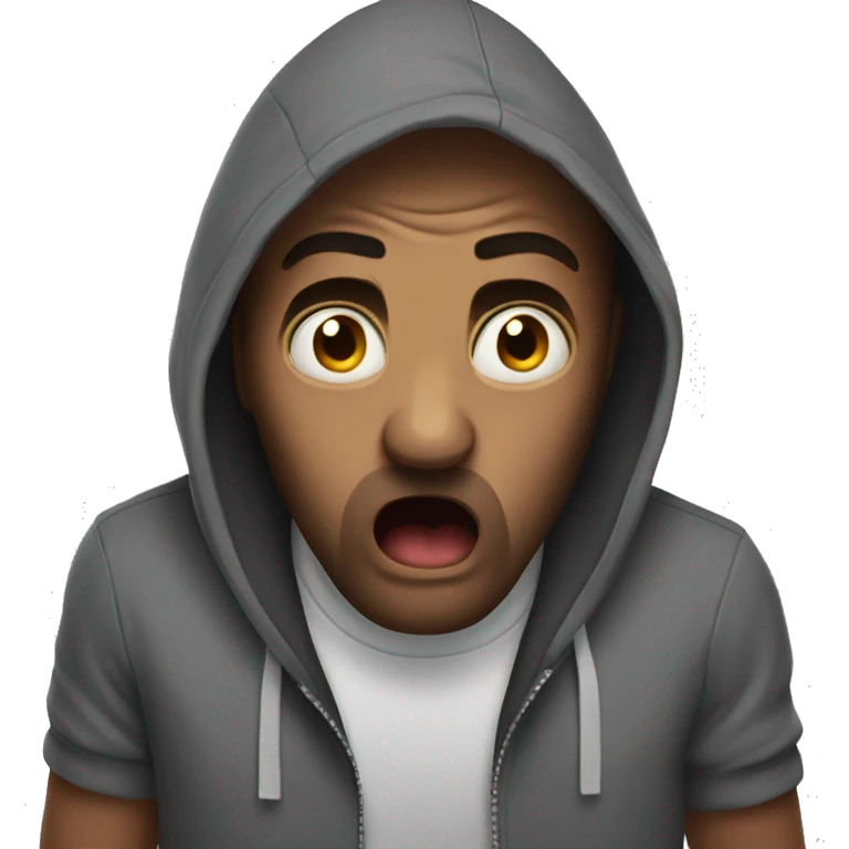 Scared emoji