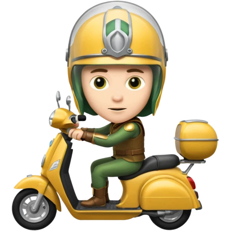 loki god drive scooter emoji