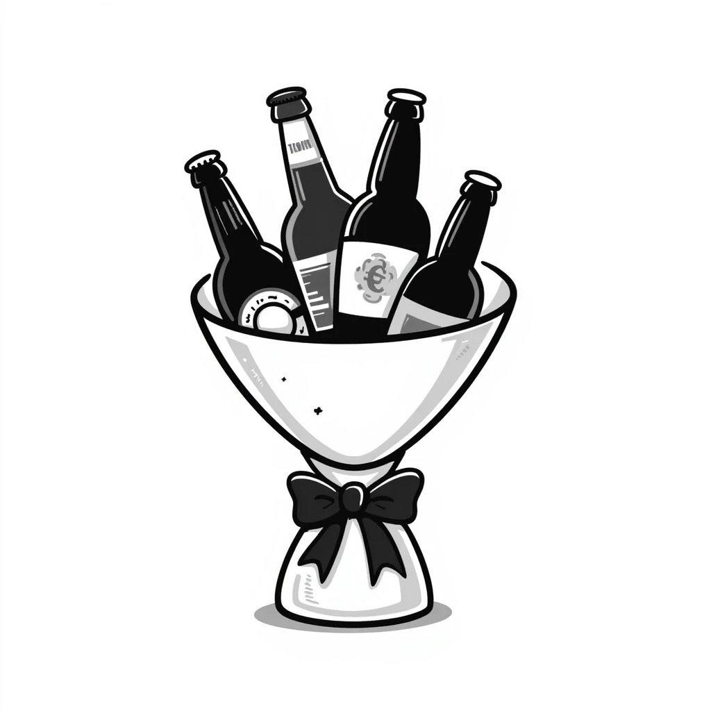 a beer bouquet emoji