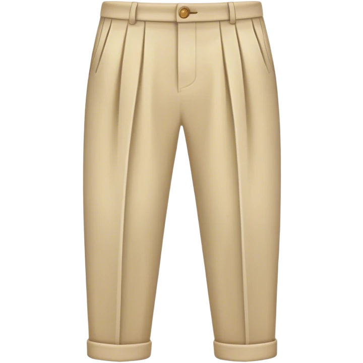 Beige pants emoji
