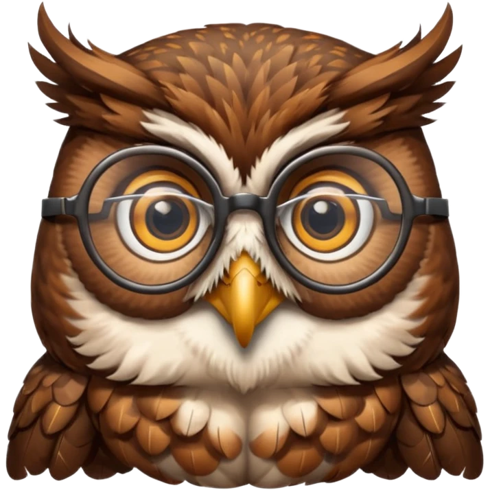 buho erudito  emoji