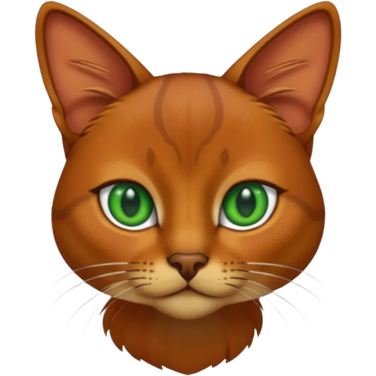 abessinier katze @Emoji emoji