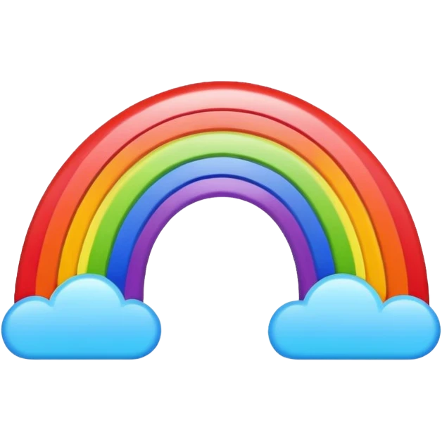 rainbow emoji