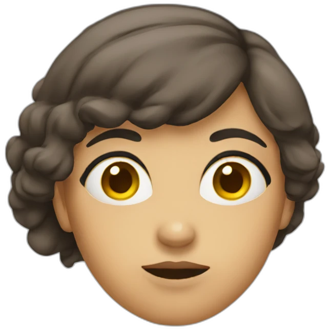 woman thinking emoji