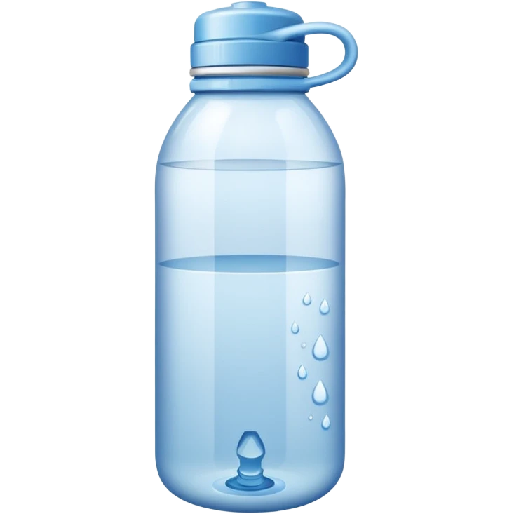 water bottle emoji