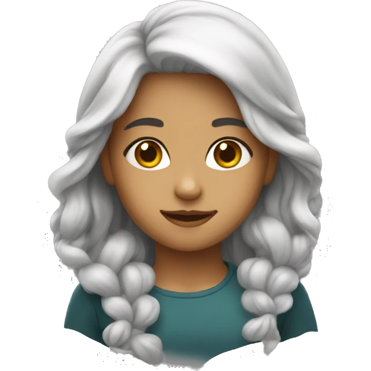 A girl  emoji