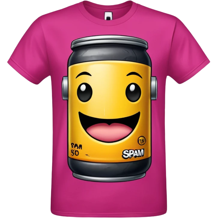 STEPHEN SPROUSE STYLE SPAM T SHIRT emoji