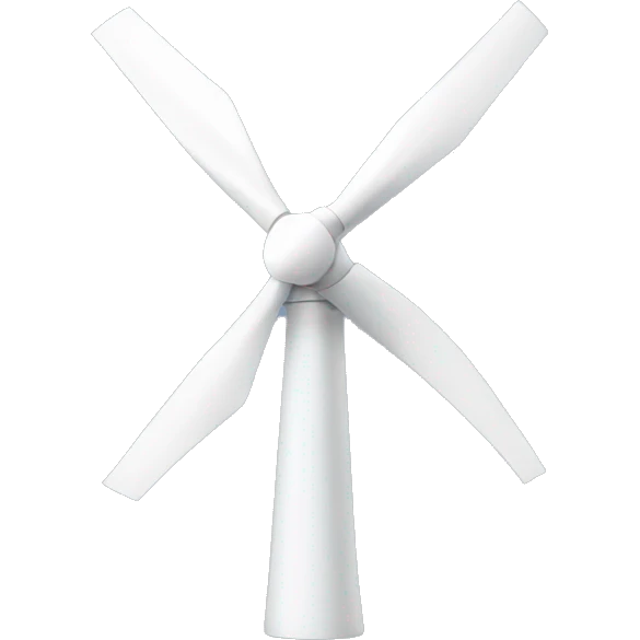 Wind turbine  emoji