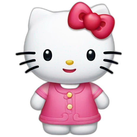 Hello.kitty emoji