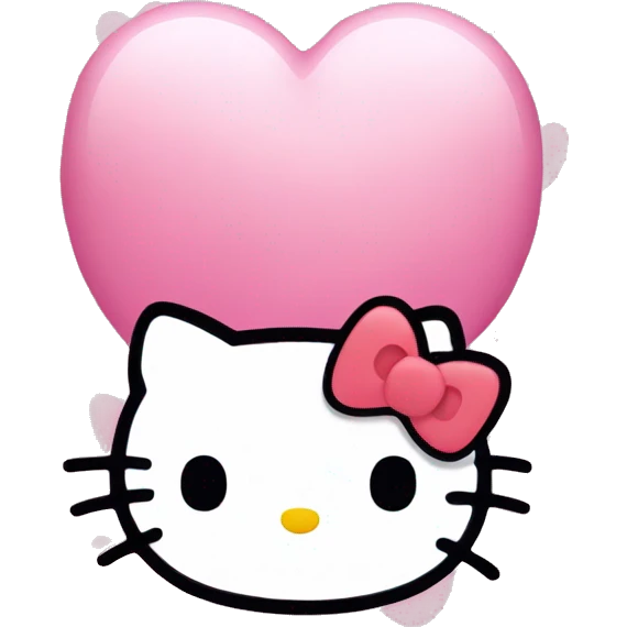hello kitty but like this emoji 🥰 emoji