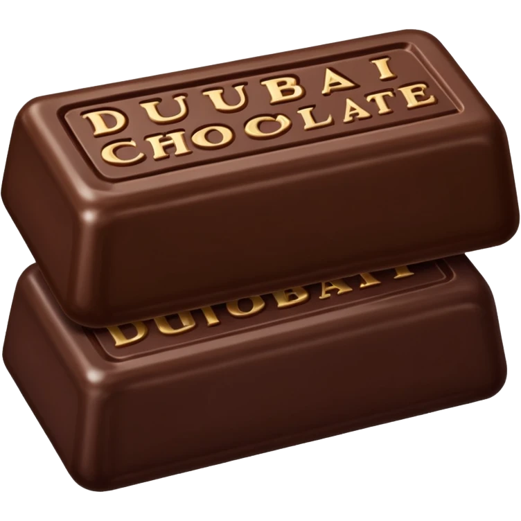 Dubai chocolate  emoji