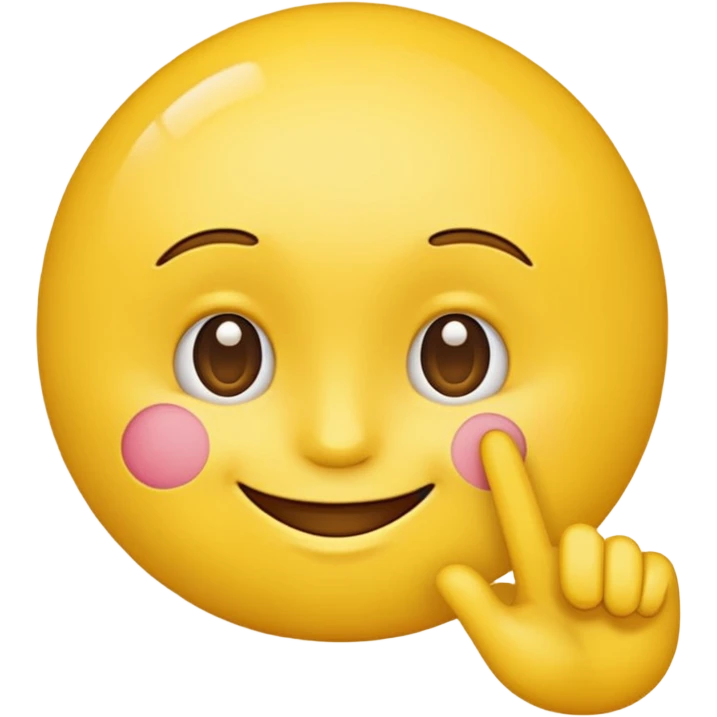 Yellow emoji holding an L on its forehead emoji