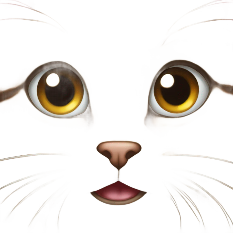 Cat drooling emoji