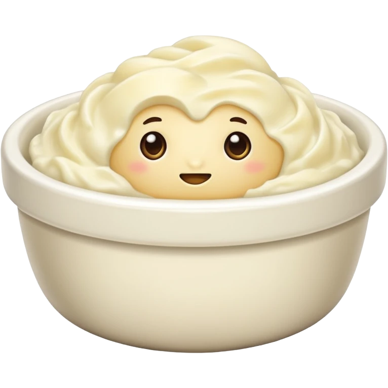 Mashed potatoes  emoji