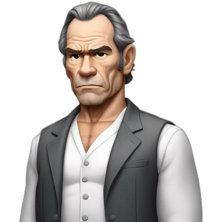 tommy lee jones serious shoulders emoji