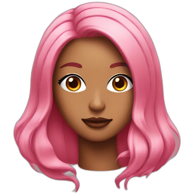 Black pink rosé emoji