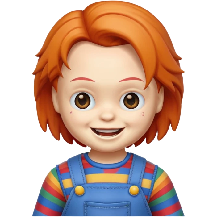 Un emojin de chuky emoji