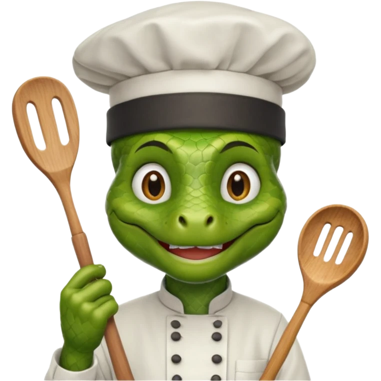 snake cook emoji