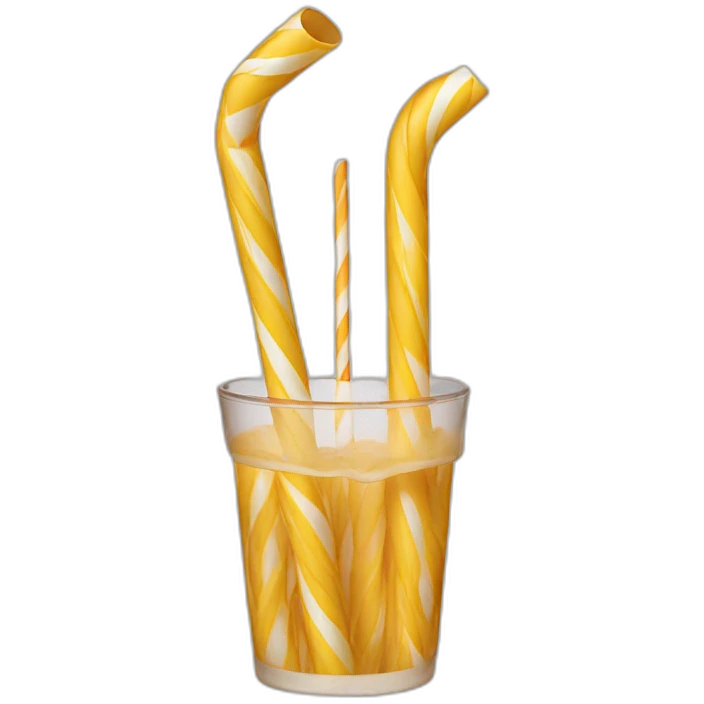 bendy straw emoji