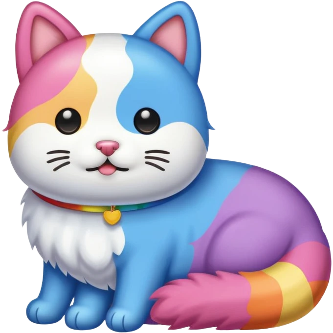 Nyan dog VS Nyan cat emoji