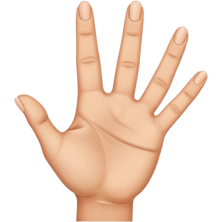 Tri prsta na Srpski način emoji