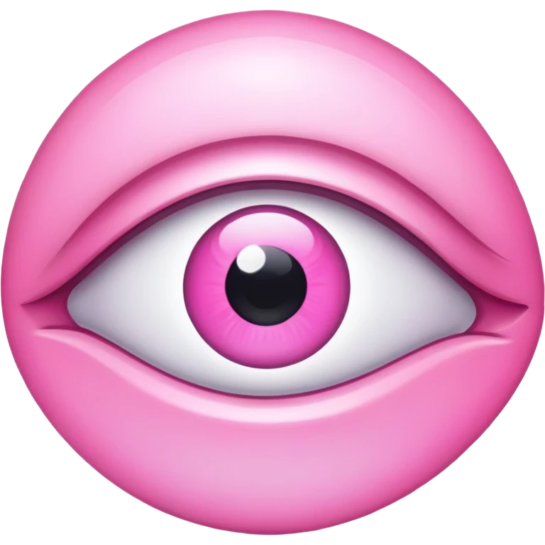 Create ￼ a eye but it’s pink emoji