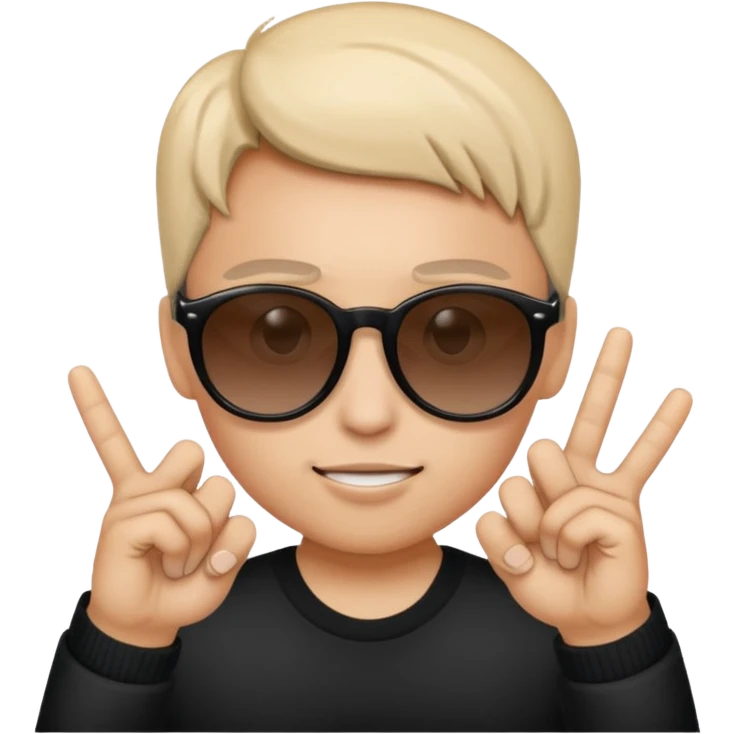😉🕶🤏🏼 emoji