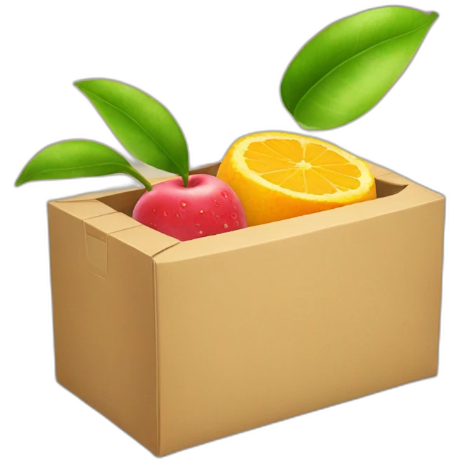 juice fruit box emoji